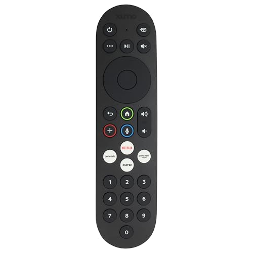 SatelliteSale Replacement Xumo PR3 Voice Remote Control Compatible with Stream Box XiOne ES1 & Spectrum/Xfinity Stream Boxes and XUMO Smart TVs Black ABS Plastic with Batteries Included