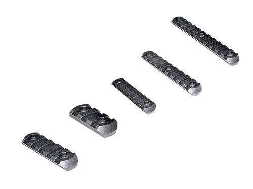 K Kexuan Polymer MLK Rail Section Combo, Included 3 Slot 5 Slot 7 Slot 9 Slot 11 Slot Each one Piece