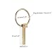 sourcing map Bisagra Pasador con Anillo - 8mm x 41mm Remolque Pasadores...