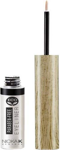 Nicka K Eco Eyeliner - Liquid Glitter Eyeliner Metal White