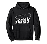 Angeln Angelnrute Angler Evolution Angeln Pullover Hoodie