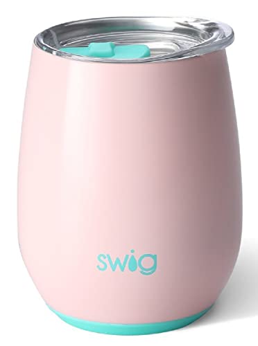 SWIG Stemless Cup, Stainless Steel, Blush, One Size