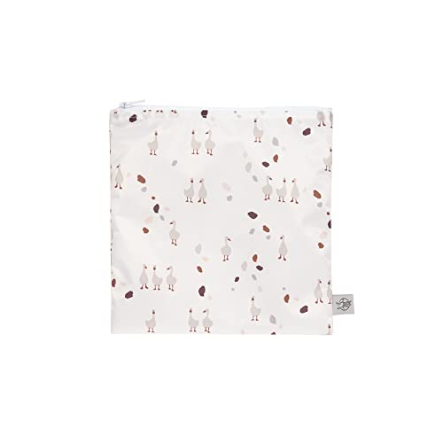 LÄSSIG Reusable Snack Bag 2 pcs Tiny Farmer Flowers/Goose - Image 2