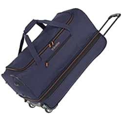 Travelite Maletas travelite Bolsa de viaje trolley con pliegue de expansión, serie de equipaje BASICS: bolsa de viaje blanda con 2 ruedas talla L con volumen extra, 70 cm, 98 litros (ampliable a 119 litros)