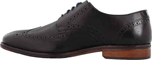 Florsheim Salerno Wingtip Oxford Black Smooth 8 #TOP2
