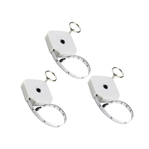 KOCKSHION Mini Measuring Tape Set Square-Shaped Tape Measure for Tailor Seamstress Quilter Home Sewing Durable Lightweight