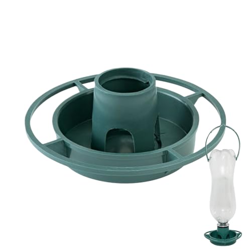Bird Feeder – 12.5×3.8cm Parrot Watering Container, Effortless Sanitation | Hangable Parrot Watering Container with Robust Design, Bird Feeding Bowl for Lawn Patio Backyard Lovebird Parakeet