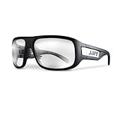 LIFT Safety BOLD One Size Safety Glasses (Matte Black Frame/Clear Lens)