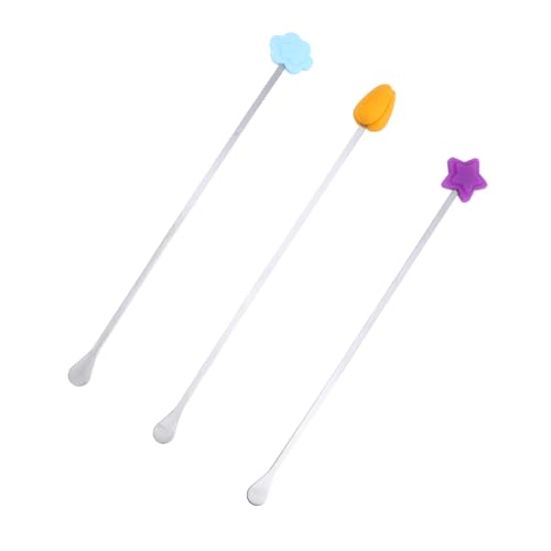 TOYZFRIENDY 3 Pezzi Di Bacchetta Di Miscelazione Per Latte In Polvere Manico Lungo Bacchetta Di Miscelazione Bacchette Di Miscelazione Miscelatore Per Latte In Polvere Barra Di
