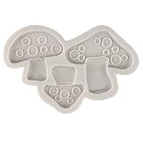 MYPRACS Mushroom Shaped Silicone Fondant Mould for Cupcake Topper Cake Decorating Candy Chocolate Gum Paste Polymer Clay Set of 4 - Image 8