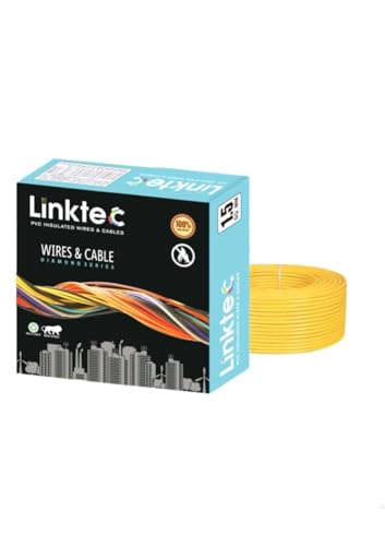 Image of PVC Insulated Wire 90 Meter Copper Wire (YELLOW, 1.50 SQ MM)