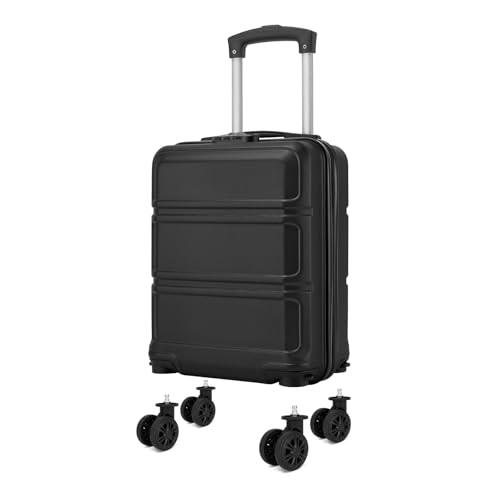 Kono Valise Cabine Ryanair 15 Pouces 40x30x20, Petite Valise à Roues Amovibles, Bagage à Main Approuvé par la Compagnie Aérienne pour sous Le Siège, Trolley Léger...