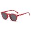 Red Frame Grey Lens