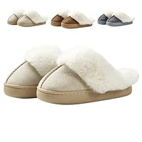 Fadezar Girls Boys Slippers kids Plush Warm Fluffy Slippers Memory Foam Fleece Slip-on House Shoes Indoor Outdoor