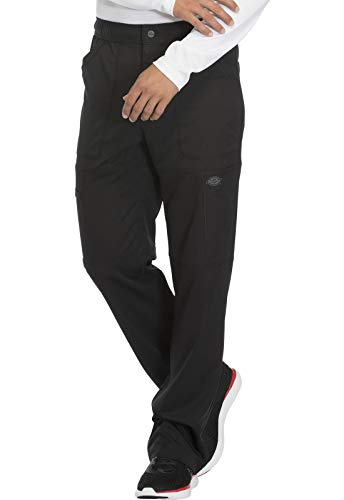 Dickies Dynamix Scrub Pants for Men with Zip Fly, Athletic-Inspired with Four-Way Stretch and Moisture Wicking DK110, S, Blac Black - image 6