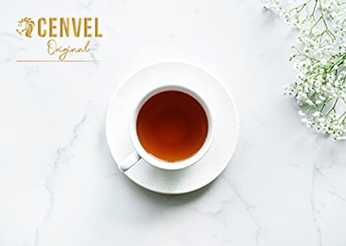 CENVEL® Organic Loose Leaf Luxury Ceylon Black Tea | Freshly Harvested | 100% Pure & Natural Leaves | Eco Friendly Packaging