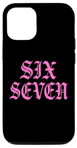 Six Seven 6 7 ~[ C^[lbgW[N oCgh [A X}zP[X iPhone 12/12 Pro p
