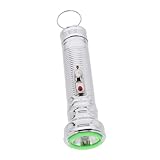 Generic nostalgische zaklamp bedlampje Vintage zaklamp Stijlvolle zaklamp Huisgebruik zaklamp Veelzijdig gebruik zaklamp kampeeruitrusting antieke zaklamp vintage fakkel ijzer Silver