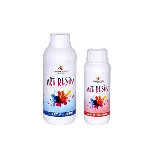 Shivam Creation am Crystal Art Resin UV Resistant| Long- Lasting| Smooth Finish| All Surface |Easy to Use Epoxy Art Resin