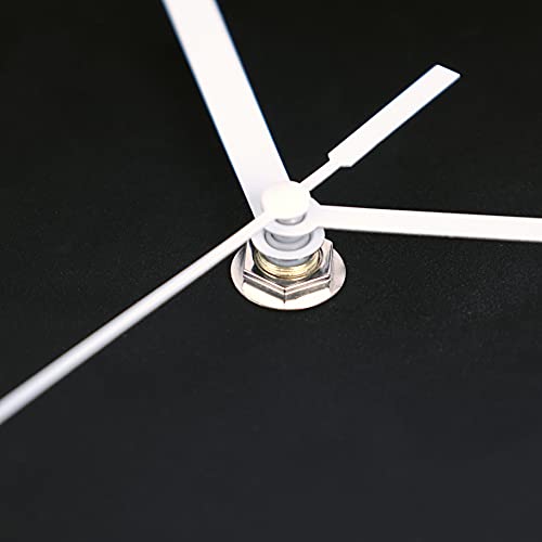 Lafocuse-Horloge-Murale-Noire-Silencieuse-Moderne-Pendule-Murale-Grande-Chiffres-3D-pour-Chambre-Cuisine-Salle-de-Bain-Salon-30cm