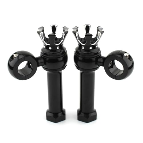 Guidon universel d'un pouce moto Harley Dyna Fat Bob FXDFSE avec rehausse