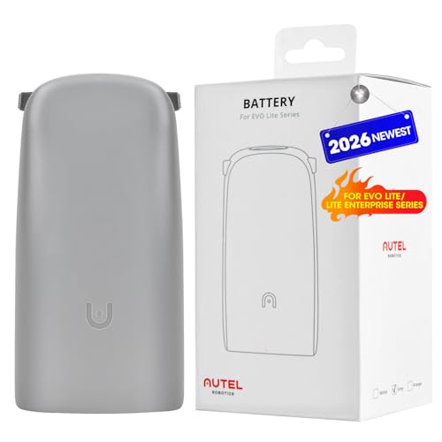 Autel Robotics EVO Lite Enterprise Series Drones Intelligent Battery, 6175mAh 11.13V, 40 Min Flight Time, 2026 Replacement Battery Evo Lite 640T Enterprise/Lite 6K/Lite/Lite+ (Plus) Drone (Grey)