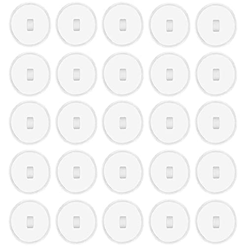 Jixista Gancho de Techo Adhesivo Ganchos Adhesivos Transparentes Ganchos de Pared Adhesivo sin Clavo Ganchos de techo transparentes autoadhesivos de Techo Adecuado para Paredes Lisas 50PCS