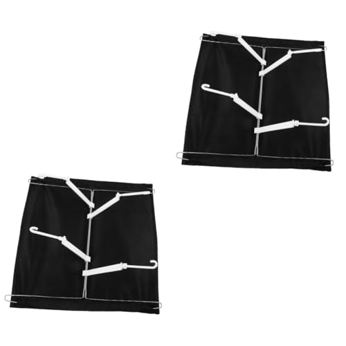 HOMSFOU 2piezas Deflector De Aire Acondicionado Para Ventilación Central Cambio De Dirección Del Aire Para Hogar y Oficina Accesorio Práctico y Versátil