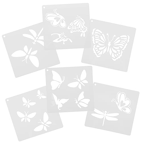 Homoyoyo 6 Plantillas De Para Pintar Plantillas Circulares Plantillas De Para Pintar Plantillas De Dibujo De Moda Accesorios De Pintura Plantillas De Bricolaje