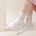 Zumou Toddler Kids Little Girls Cute Cotton Crew Socks 10 Pack (3-5T, Cat 10 pairs)