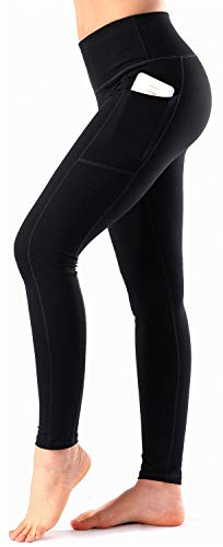 HOFI Women's High Waist Yoga Pants with Pockets Tummy Control Workout Running