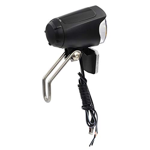 nean LED 70 LUX Dynamo Fahrradlicht mit Lichtautomatik Standlicht und StVZO, Fahrradlampe, Fahrrad...