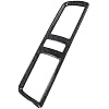 Car Middle Air Outlet Vent Trim Cover For Mazda 3 Axela 2014-2019 Plastic Carbon Fiber Texture Automotive Center Consoles Frame Trim