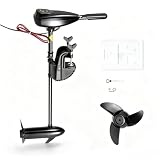 Motore Elettrico Fuoribordo Da 12 V, 80 Lbs, 626 W, Motore Elettrico per Sup Gonfiabile Da Traina Fuoribordo, Per Barca Gonfiabile, Kayak, Sup Elettric