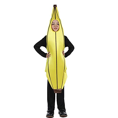 Disfraz Unisex de Banana para Niños 6-12 años miniatura 3