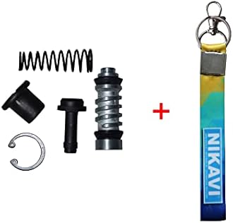NIKAVI BRP08 Brake Master Cylinder Caliper Repair Kit Compatible for TVS Apache RTR 160/180
