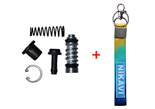 NIKAVI BRP08 Brake Master Cylinder Caliper Repair Kit Compatible for TVS Apache RTR 160/180