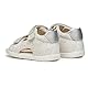 Geox Baby-Mädchen B MACCHIA Gir Sandal, White/Silver, 22 EU