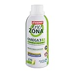 Enervit, Enerzona Omega 3 RX 270 Capsule da 1g Senza Ritorno di Gusto, Integratore Omega 3 IFOS, Acidi Grassi per Cuore, Vista e Cervello, Olio di Pesce 1000mg, Fish Oil Senza glutine