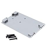 Alloy Center Gearbox Mount Plate 138002 for RC Hobby Car RedCat 1/10 Everest Gen7 Pro/Sport (Silver)