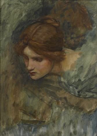 Impression d'art sur toile de Waterhouse, une reproduction de Vénus élégante pour mur de bureau