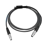 JIEYUEXIN A00924 Power Cable Compatible with Trimble, 7-pin to 5-pin with a SAE 2-pin Connector Power Cable Compatible with Trimble 4700 4800 5700 GPS to Pacific Crest PDL HPB