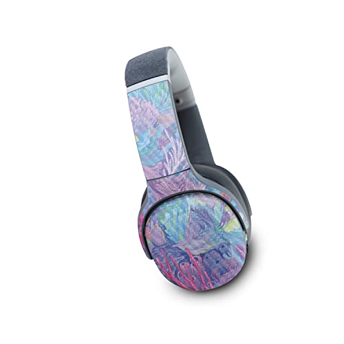 Image of MightySkins Carbon Fiber Skin Compatible with Skullcandy Crusher Evo Wireless - Dreamy Reef | Protective, Durable Textured Carbon Fiber Finish | Easy to Apply | Made in The USA