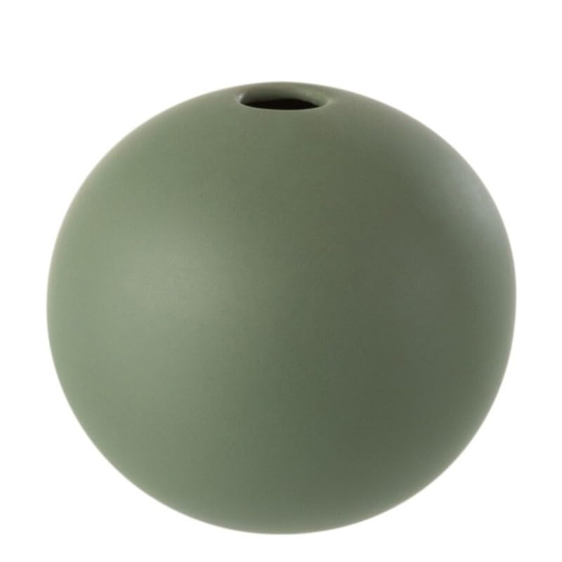 Ceramic Ball Vase Sea Green 12x12cm
