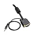 Cable Matters VGA Cable with Audio (SVGA Monitor Cable with 3.5mm Stereo Audio) 15 Feet