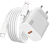 90W Cargador Rápido para Xiaomi 17 15 Ultra/15T Pro/14 13 12 14T 13T 11T,Redmi Note 15 Pro+ 5g/14 13 12 11,Redmi 15C 14C 13C A5 A3 12C,Poco X8 X7 X6 X5 M8 M7 F7 M6 HyperCharge Carga Turbo 6A Adaptador