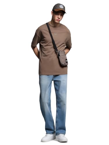 Image of JACK & JONES Men's Loose Fit Jeans | High Rise | Jeans for Men