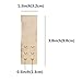 Joojus Add Soft Comfortable Women Bra Extenders Elastic Bra Extension Straps 3 Rows 2 Hooks, Lady's Bra Extender Bra Band 6 Pieces White/Black/Beige