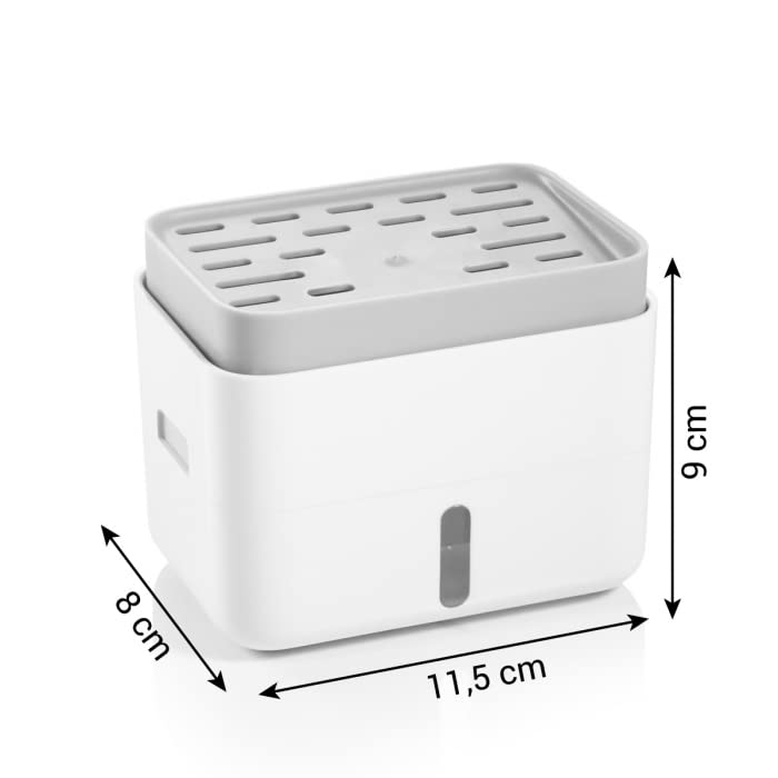 Portaspugna Tescoma Puro - Design Compatto Per Cucina, 8x11 Cm, Antiscivolo - Foto 6