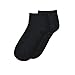 Glory Max 12 Pairs Kids Baby Boys Girls Toddler Plain Solid Ankle Cotton Socks (US, Age, 4 Years, 6 Years, Black)